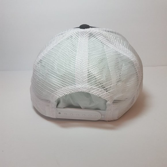 Vintage CHAMPION SPARK PLUGS Hat Snapback Trucker Hat Classic Cap Black Red Mesh - Picture 6 of 13